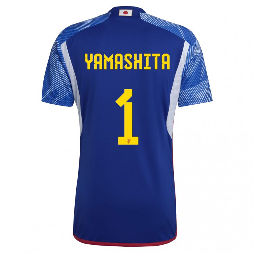 Mænd Japans Ayaka Yamashita #1 Kongeblå Hjemmebane Spillertrøjer 22-24 Trøje T-shirt