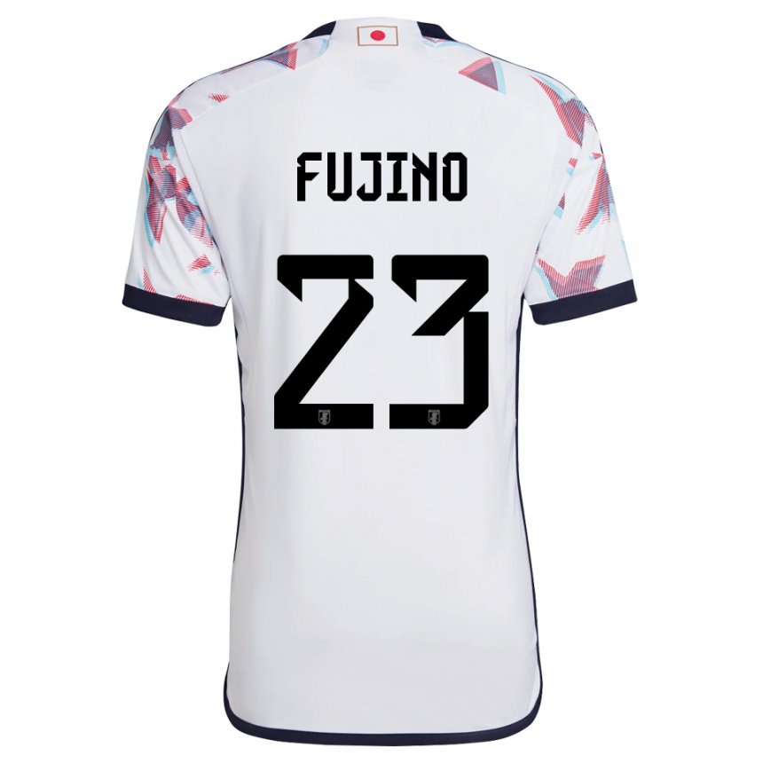 Mænd Japans Aoba Fujino #23 Hvid Udebane Spillertrøjer 22-24 Trøje T-shirt