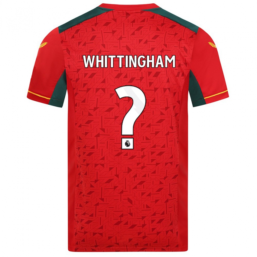 Børn Matthew Whittingham #0 Rød Udebane Spillertrøjer 2023/24 Trøje T-Shirt