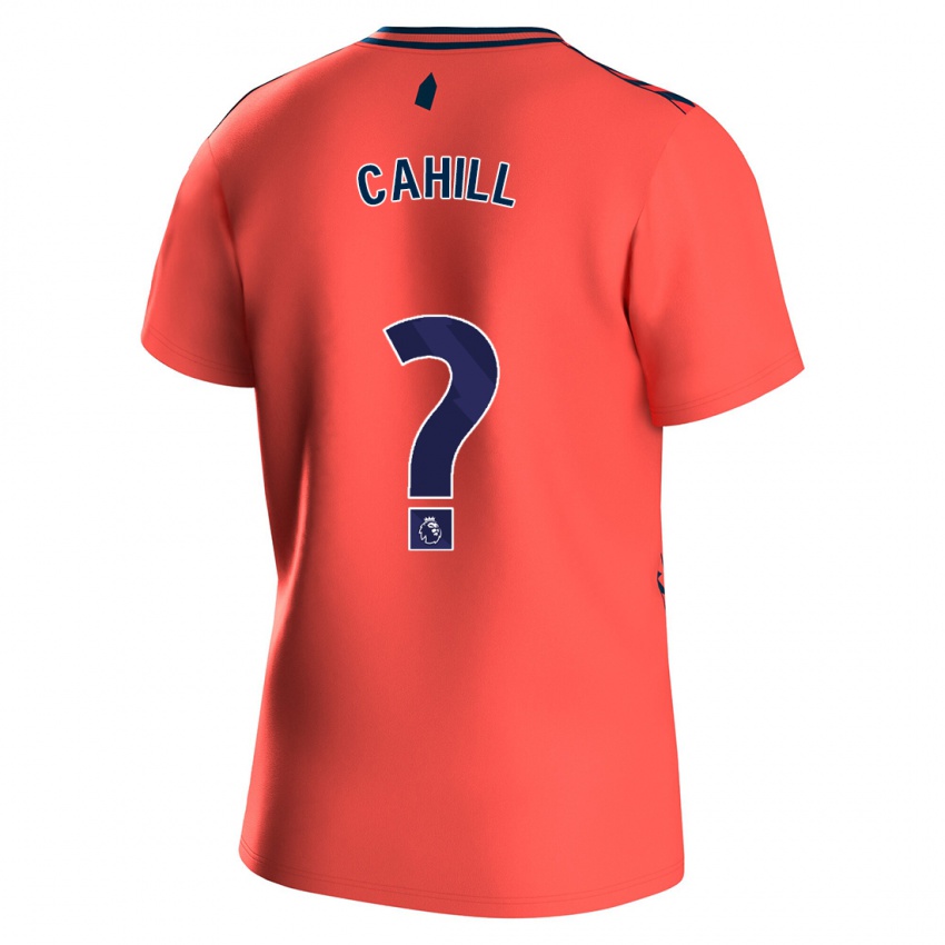 Børn Shae Cahill #0 Koral Udebane Spillertrøjer 2023/24 Trøje T-Shirt