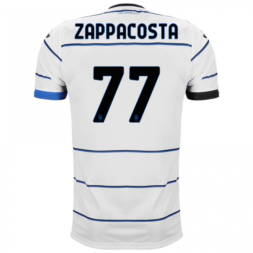 Børn Davide Zappacosta #77 Hvid Udebane Spillertrøjer 2023/24 Trøje T-Shirt
