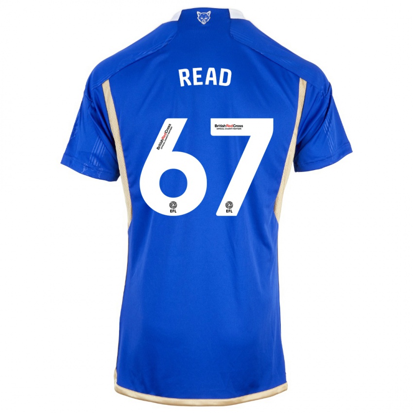 Kvinder Cody Read #67 Kongeblå Hjemmebane Spillertrøjer 2023/24 Trøje T-Shirt