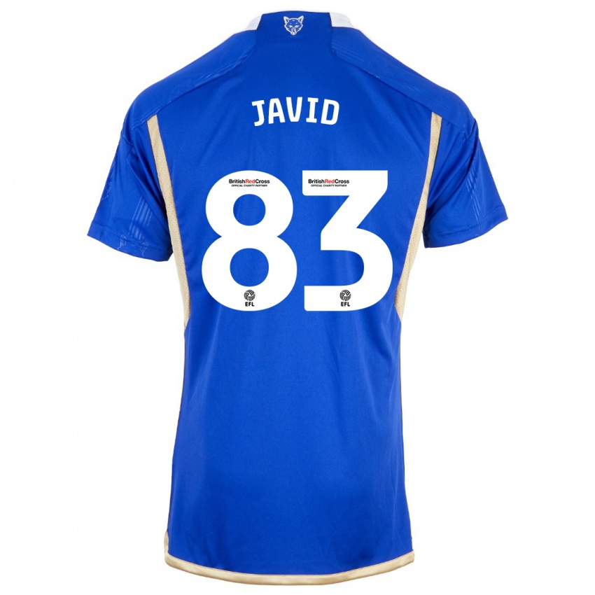 Kvinder Abdullah Javid #83 Kongeblå Hjemmebane Spillertrøjer 2023/24 Trøje T-Shirt