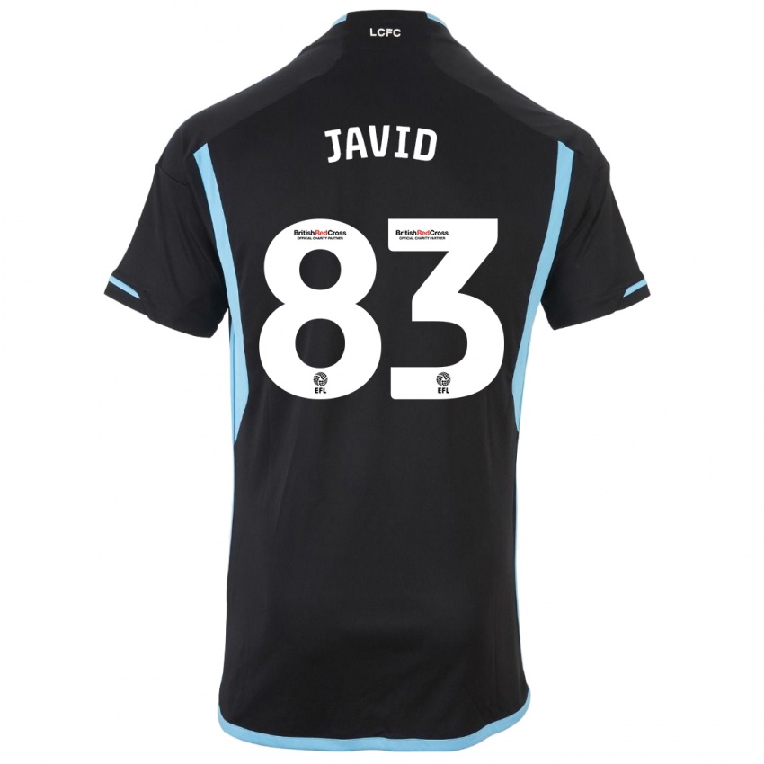 Kvinder Abdullah Javid #83 Sort Udebane Spillertrøjer 2023/24 Trøje T-Shirt