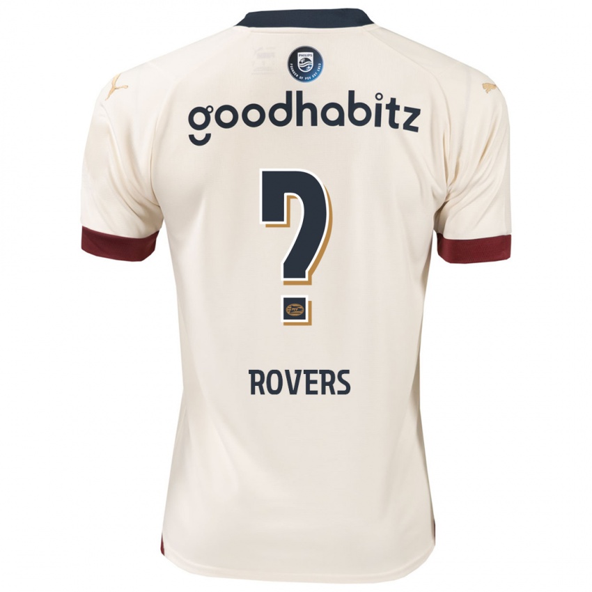 Kvinder Bram Rovers #0 Råhvid Udebane Spillertrøjer 2023/24 Trøje T-Shirt