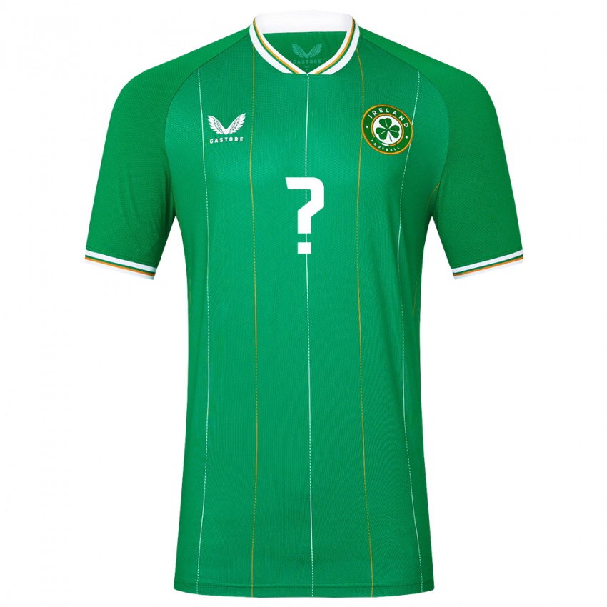 Børn Irland Tom Hill #0 Grøn Hjemmebane Spillertrøjer 24-26 Trøje T-Shirt