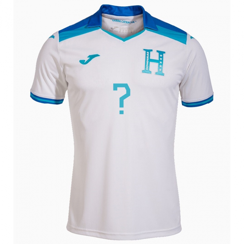 Børn Honduras Giselle Guzmán #0 Hvid Hjemmebane Spillertrøjer 24-26 Trøje T-Shirt