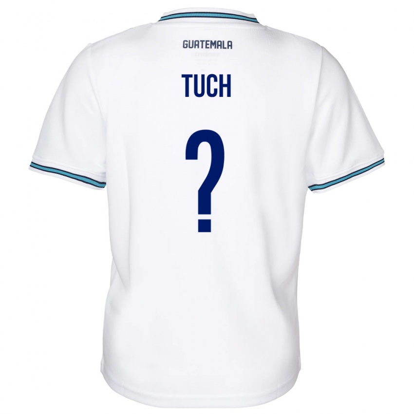 Børn Guatemala Lorenzo Tuch #0 Hvid Hjemmebane Spillertrøjer 24-26 Trøje T-Shirt