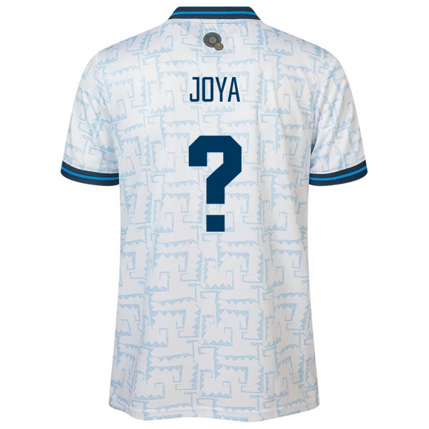 Mænd El Salvador Marlon Joya #0 Hvid Udebane Spillertrøjer 24-26 Trøje T-Shirt