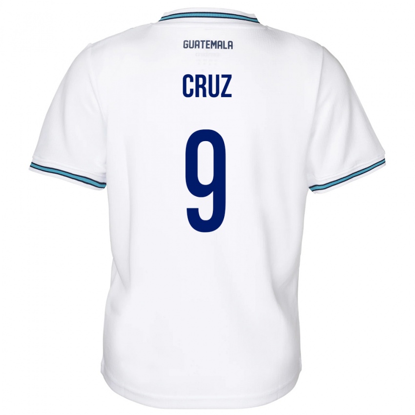 Kvinder Guatemala Celsa Cruz #9 Hvid Hjemmebane Spillertrøjer 24-26 Trøje T-Shirt