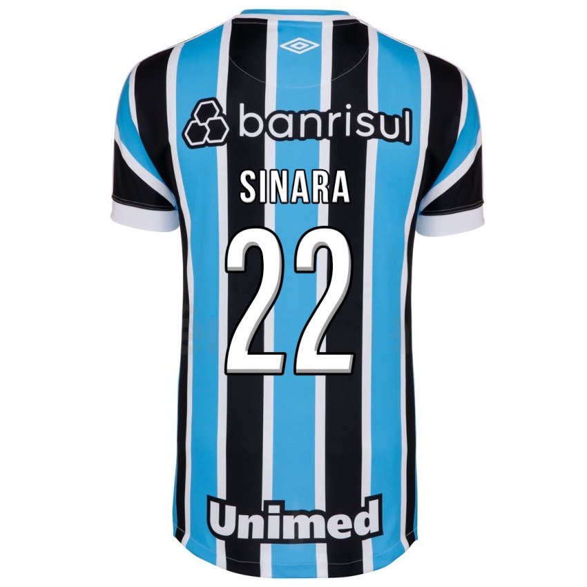 Børn Sinara #22 Blå Hjemmebane Spillertrøjer 2023/24 Trøje T-Shirt
