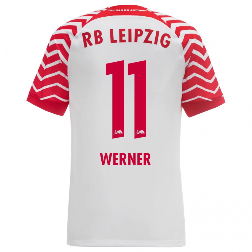 Børn Timo Werner #11 Hvid Hjemmebane Spillertrøjer 2023/24 Trøje T-Shirt