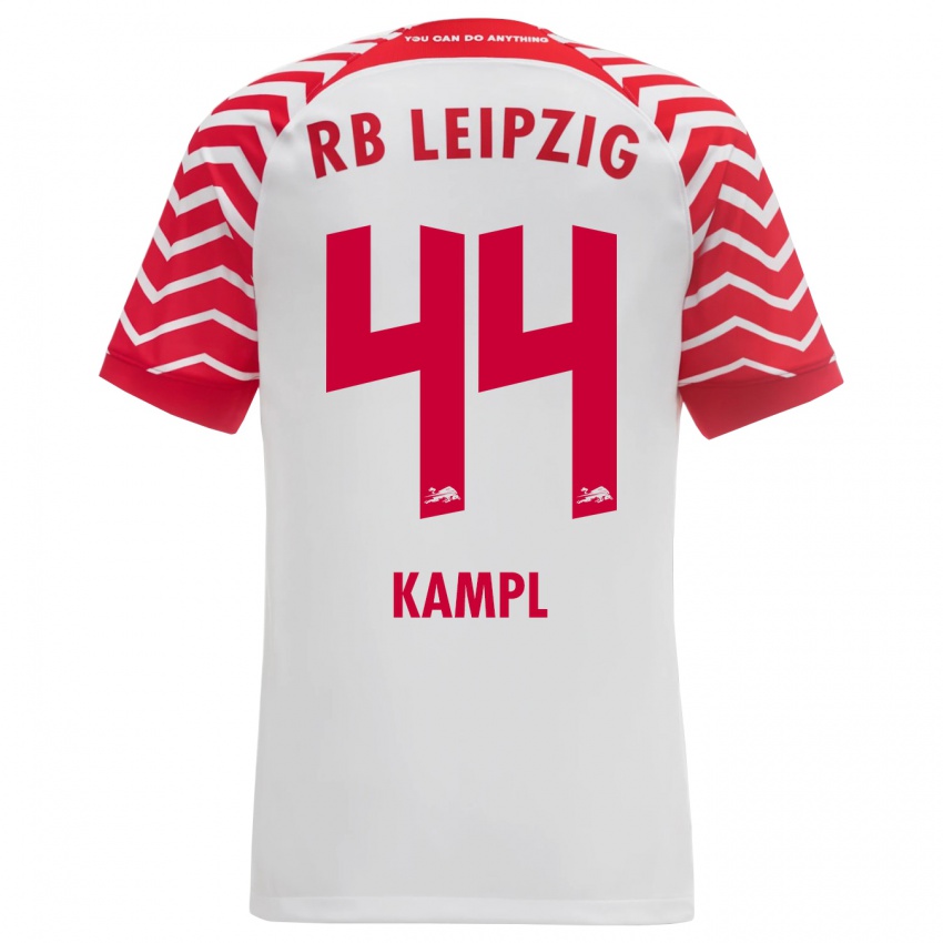 Børn Kevin Kampl #44 Hvid Hjemmebane Spillertrøjer 2023/24 Trøje T-Shirt