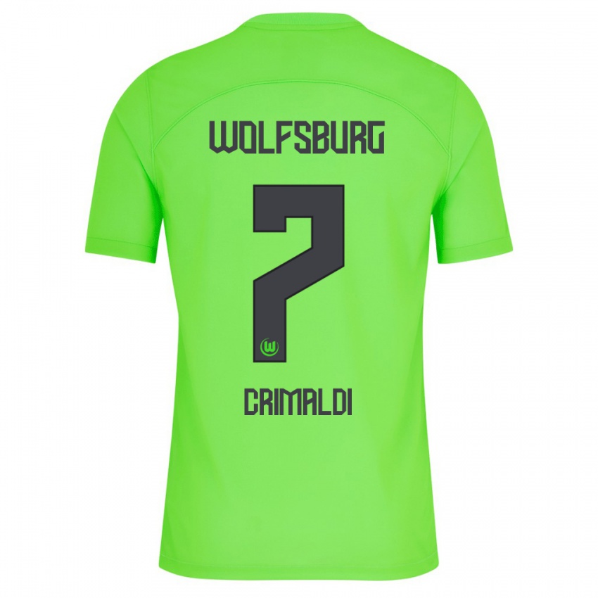 Børn Alessandro Crimaldi #7 Grøn Hjemmebane Spillertrøjer 2023/24 Trøje T-Shirt
