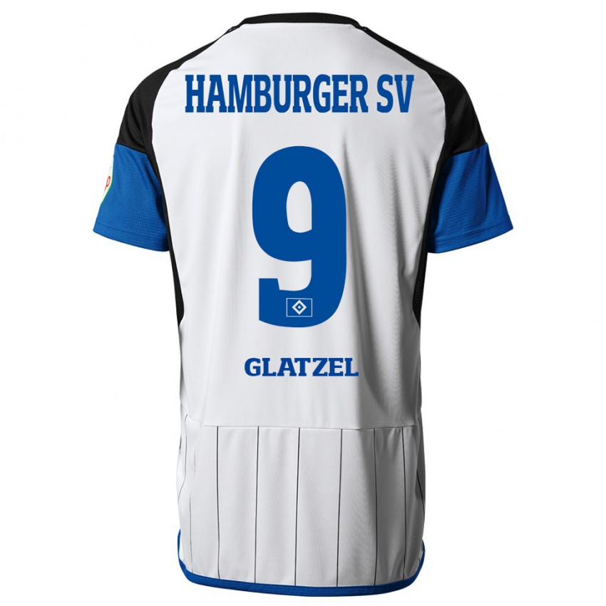 Børn Robert Glatzel #9 Hvid Hjemmebane Spillertrøjer 2023/24 Trøje T-Shirt