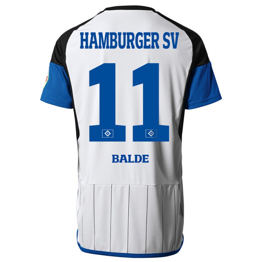 Børn Fabio Baldé #11 Hvid Hjemmebane Spillertrøjer 2023/24 Trøje T-Shirt