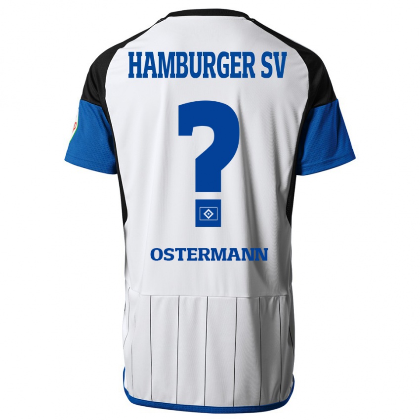 Børn Sören Ostermann #0 Hvid Hjemmebane Spillertrøjer 2023/24 Trøje T-Shirt