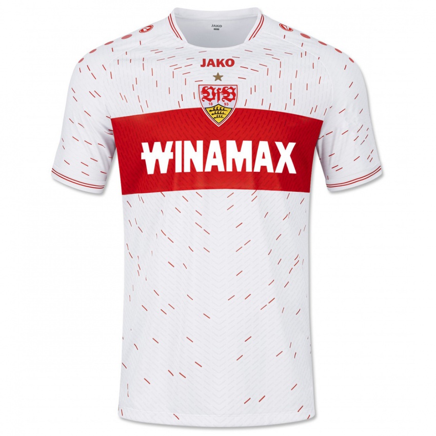 Børn Maximilian Mittelstädt #7 Hvid Hjemmebane Spillertrøjer 2023/24 Trøje T-Shirt