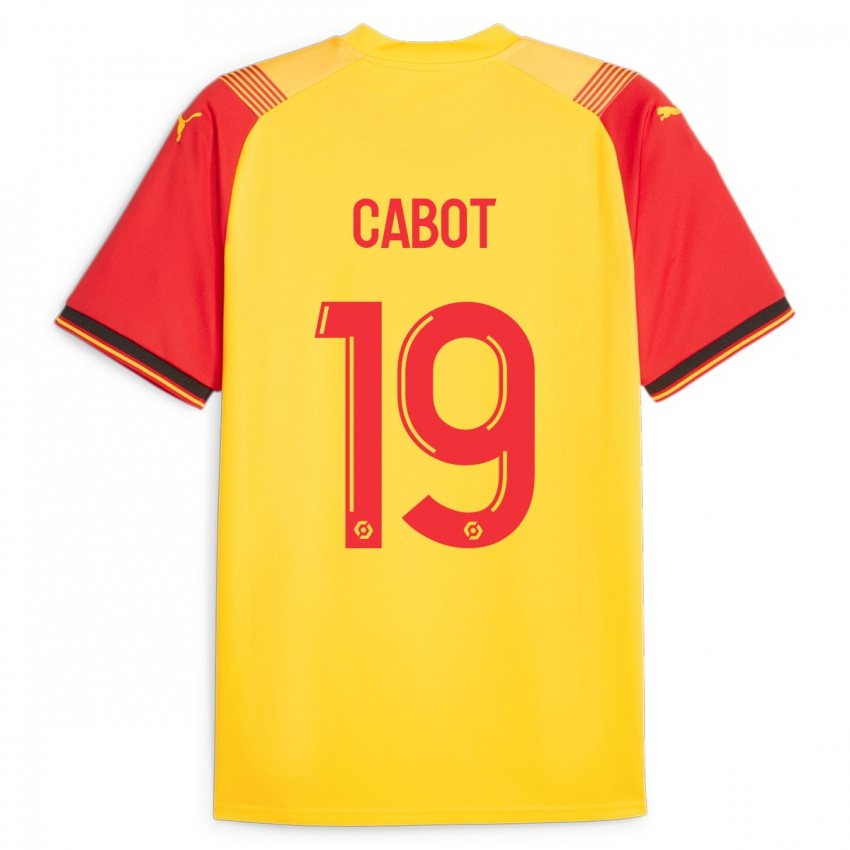 Børn Jimmy Cabot #19 Gul Hjemmebane Spillertrøjer 2023/24 Trøje T-Shirt