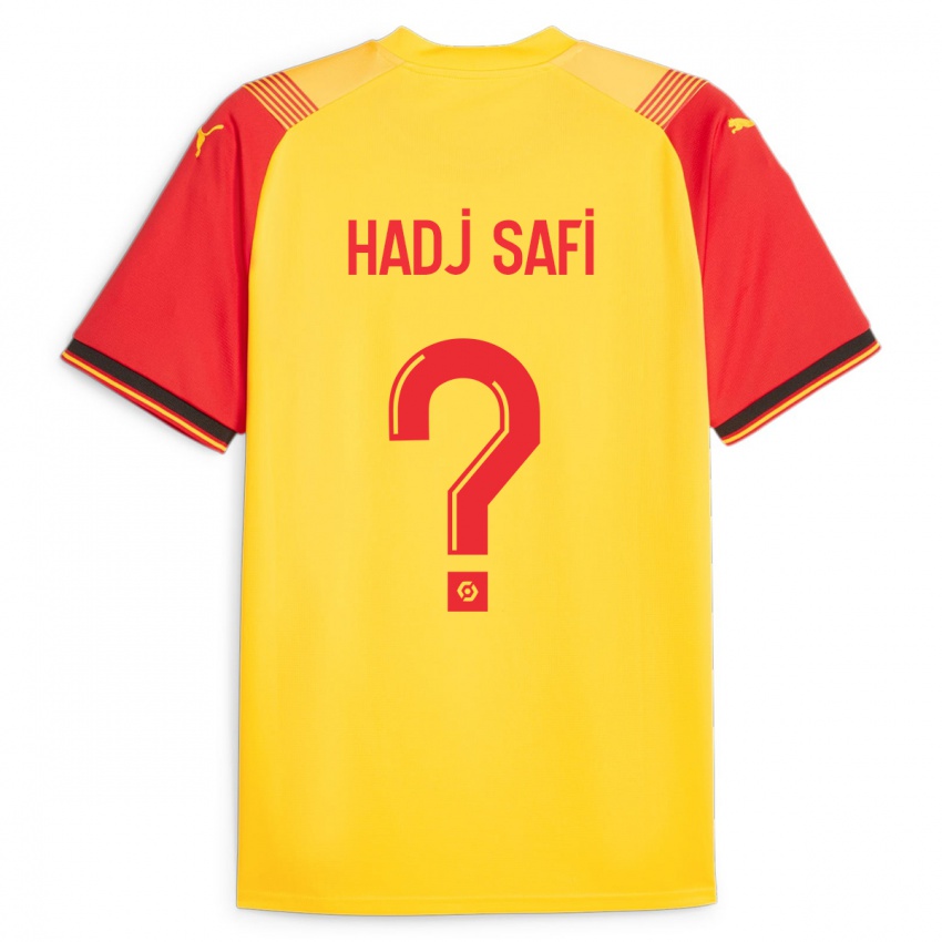 Børn Souhina Hadj Safi #0 Gul Hjemmebane Spillertrøjer 2023/24 Trøje T-Shirt