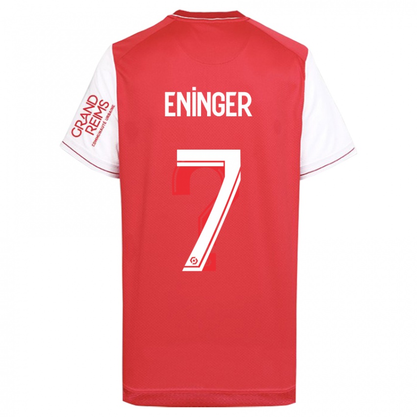 Børn Thelma Eninger #7 Rød Hjemmebane Spillertrøjer 2023/24 Trøje T-Shirt