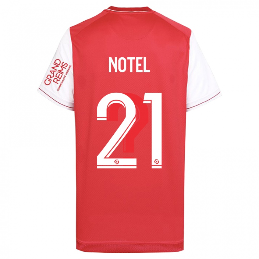 Børn Lea Notel #21 Rød Hjemmebane Spillertrøjer 2023/24 Trøje T-Shirt