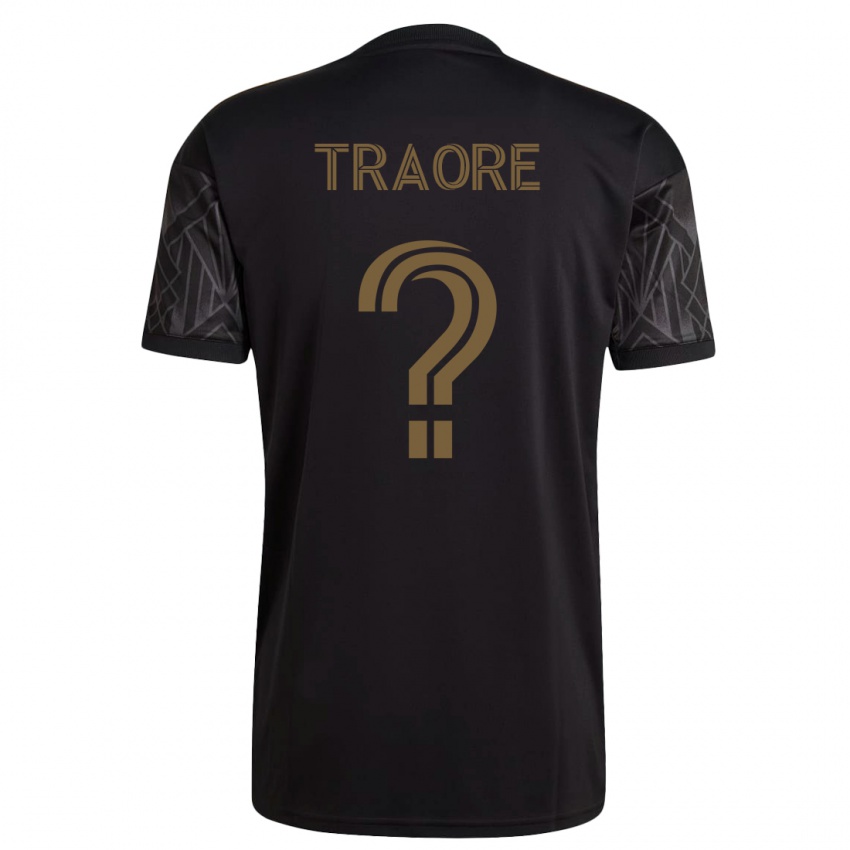 Børn Mohamed Traore #0 Sort Hjemmebane Spillertrøjer 2023/24 Trøje T-Shirt