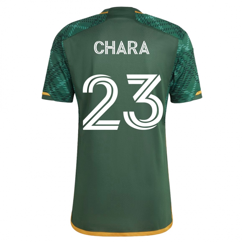 Børn Yimmi Chará #23 Grøn Hjemmebane Spillertrøjer 2023/24 Trøje T-Shirt