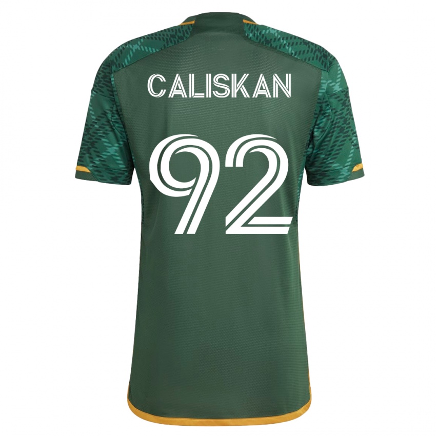 Børn Noel Caliskan #92 Grøn Hjemmebane Spillertrøjer 2023/24 Trøje T-Shirt