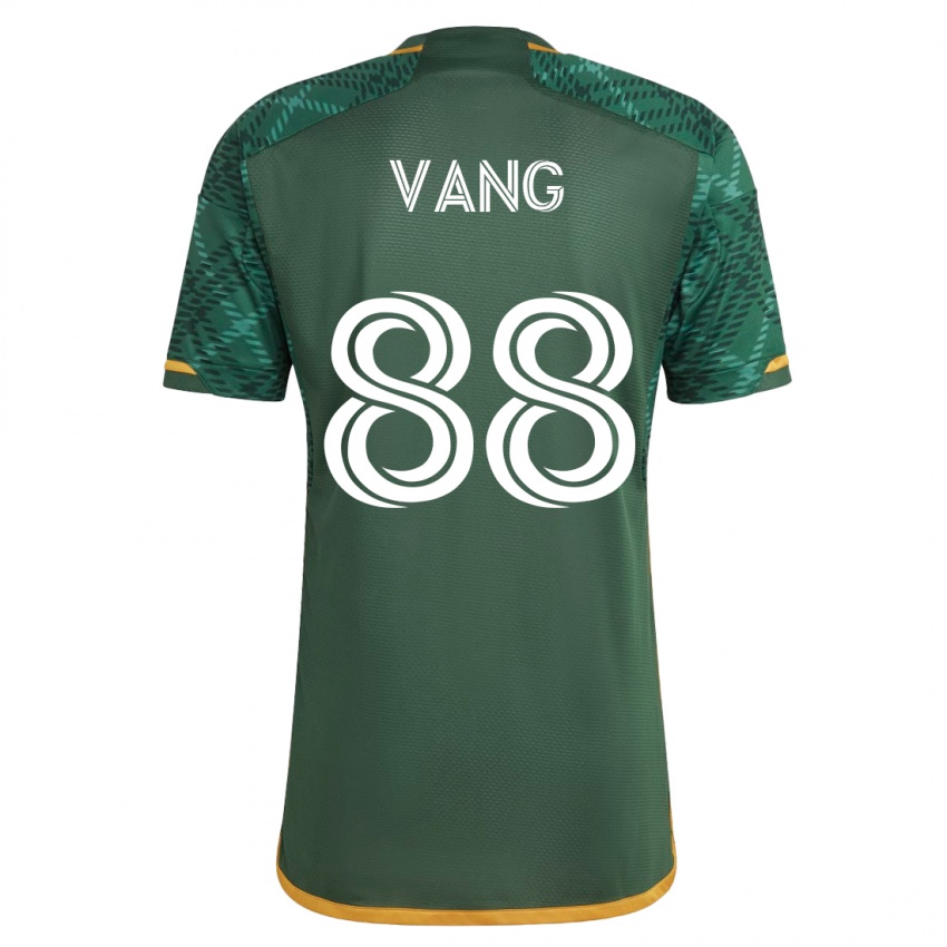 Børn Michael Vang #88 Grøn Hjemmebane Spillertrøjer 2023/24 Trøje T-Shirt