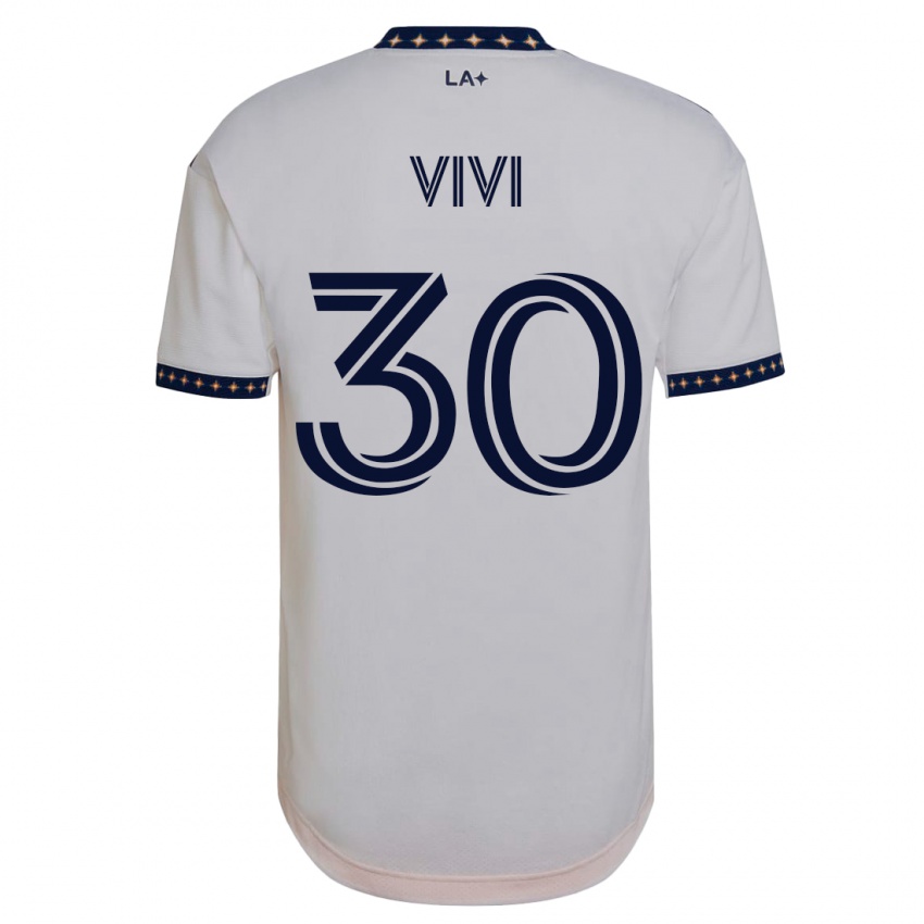 Børn Gino Vivi #30 Hvid Hjemmebane Spillertrøjer 2023/24 Trøje T-Shirt