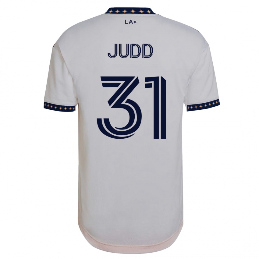 Børn Preston Judd #31 Hvid Hjemmebane Spillertrøjer 2023/24 Trøje T-Shirt