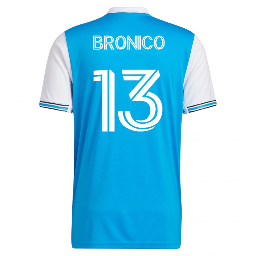 Børn Brandt Bronico #13 Blå Hjemmebane Spillertrøjer 2023/24 Trøje T-Shirt