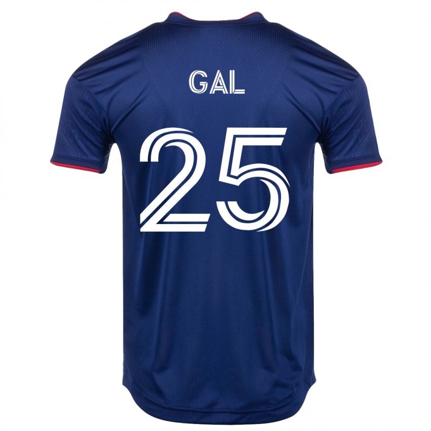 Børn Jeff Gal #25 Flåde Hjemmebane Spillertrøjer 2023/24 Trøje T-Shirt