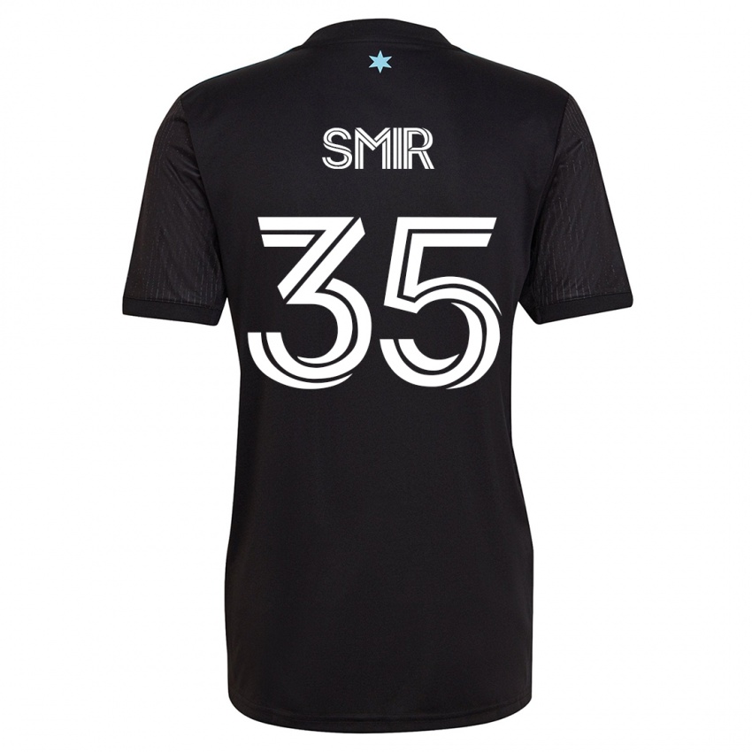 Børn Alec Smir #35 Sort Hjemmebane Spillertrøjer 2023/24 Trøje T-Shirt