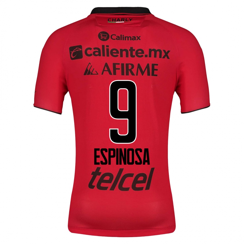 Børn Daniela Espinosa #9 Rød Hjemmebane Spillertrøjer 2023/24 Trøje T-Shirt