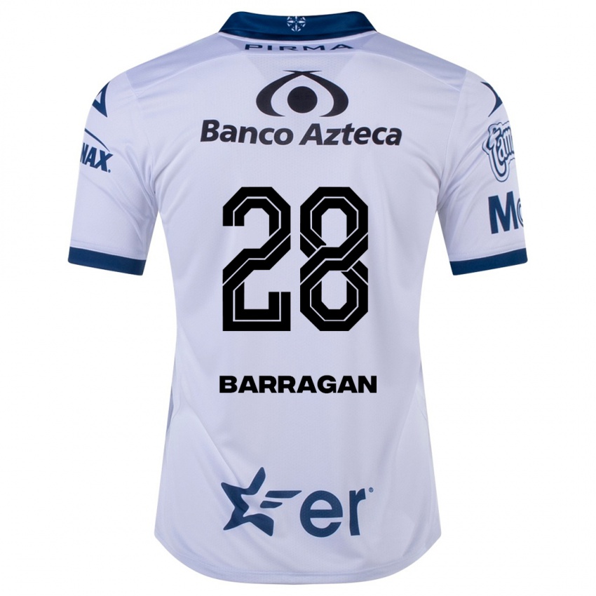 Børn Martín Barragán #28 Hvid Hjemmebane Spillertrøjer 2023/24 Trøje T-Shirt