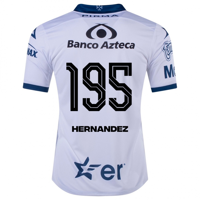 Børn Daniel Hernández #195 Hvid Hjemmebane Spillertrøjer 2023/24 Trøje T-Shirt