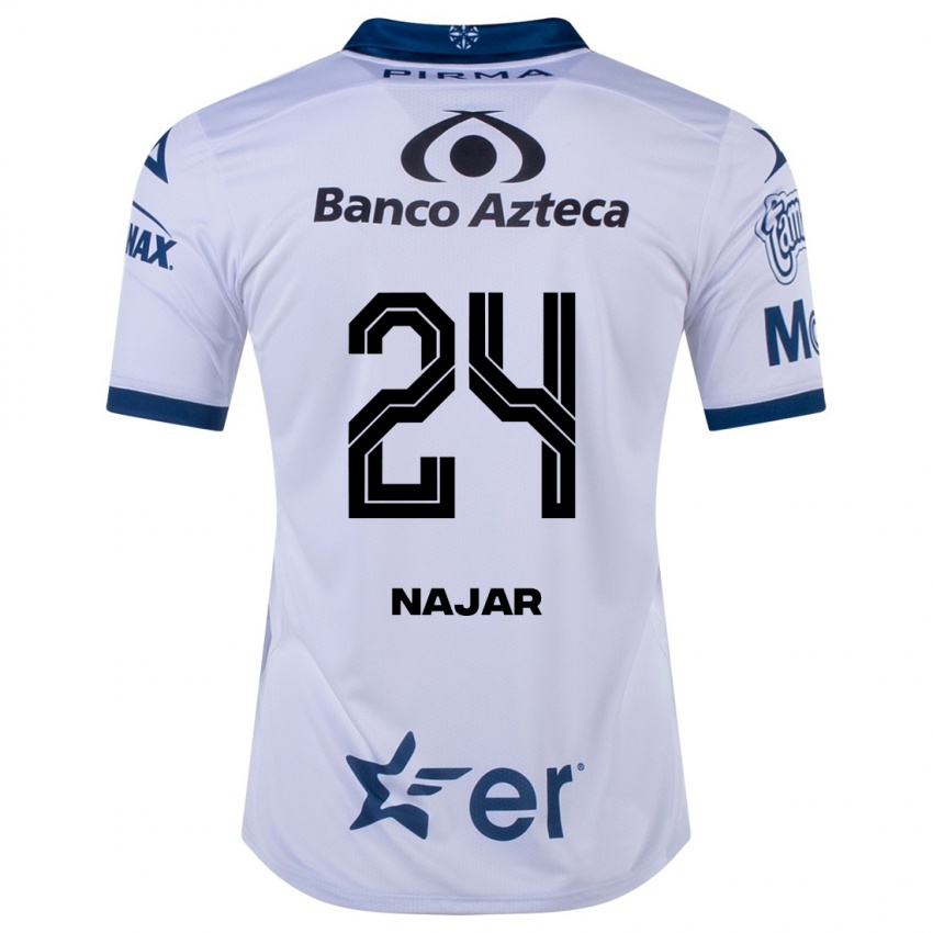 Børn Ivonne Najar #24 Hvid Hjemmebane Spillertrøjer 2023/24 Trøje T-Shirt