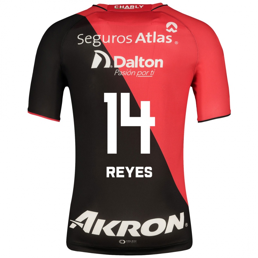 Børn Luis Reyes #14 Sort Hjemmebane Spillertrøjer 2023/24 Trøje T-Shirt