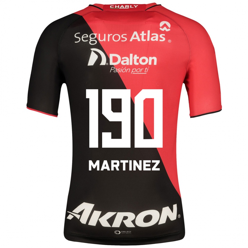 Børn Luis Carlos Martínez #190 Sort Hjemmebane Spillertrøjer 2023/24 Trøje T-Shirt