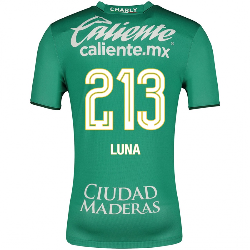 Børn Diego Luna #213 Grøn Hjemmebane Spillertrøjer 2023/24 Trøje T-Shirt