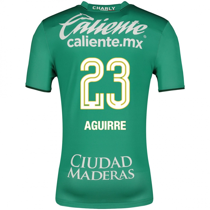 Børn Zoe Aguirre #23 Grøn Hjemmebane Spillertrøjer 2023/24 Trøje T-Shirt