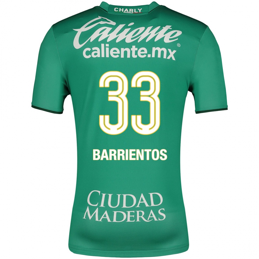 Børn Yashira Barrientos #33 Grøn Hjemmebane Spillertrøjer 2023/24 Trøje T-Shirt
