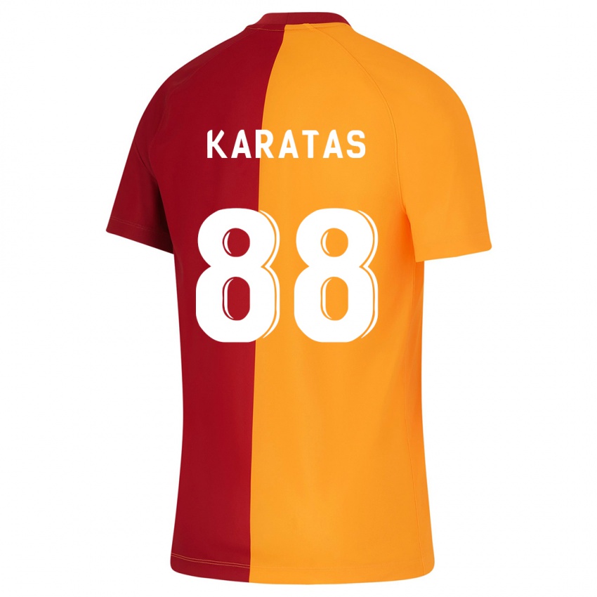 Børn Kazımcan Karataş #88 Appelsin Hjemmebane Spillertrøjer 2023/24 Trøje T-Shirt