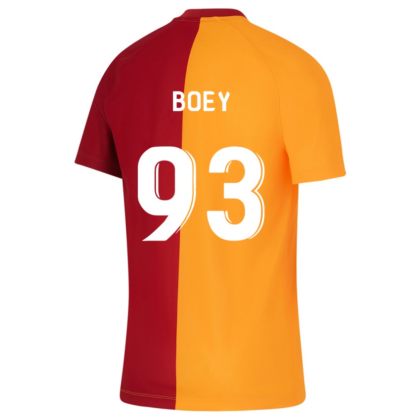 Børn Sacha Boey #93 Appelsin Hjemmebane Spillertrøjer 2023/24 Trøje T-Shirt