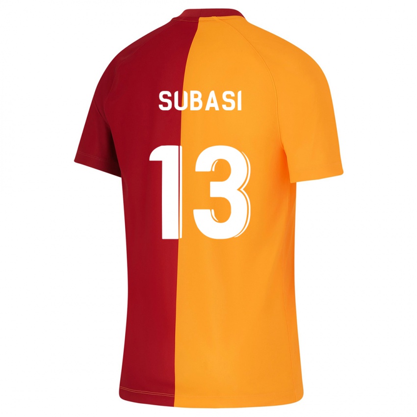 Børn Kadir Subasi #13 Appelsin Hjemmebane Spillertrøjer 2023/24 Trøje T-Shirt