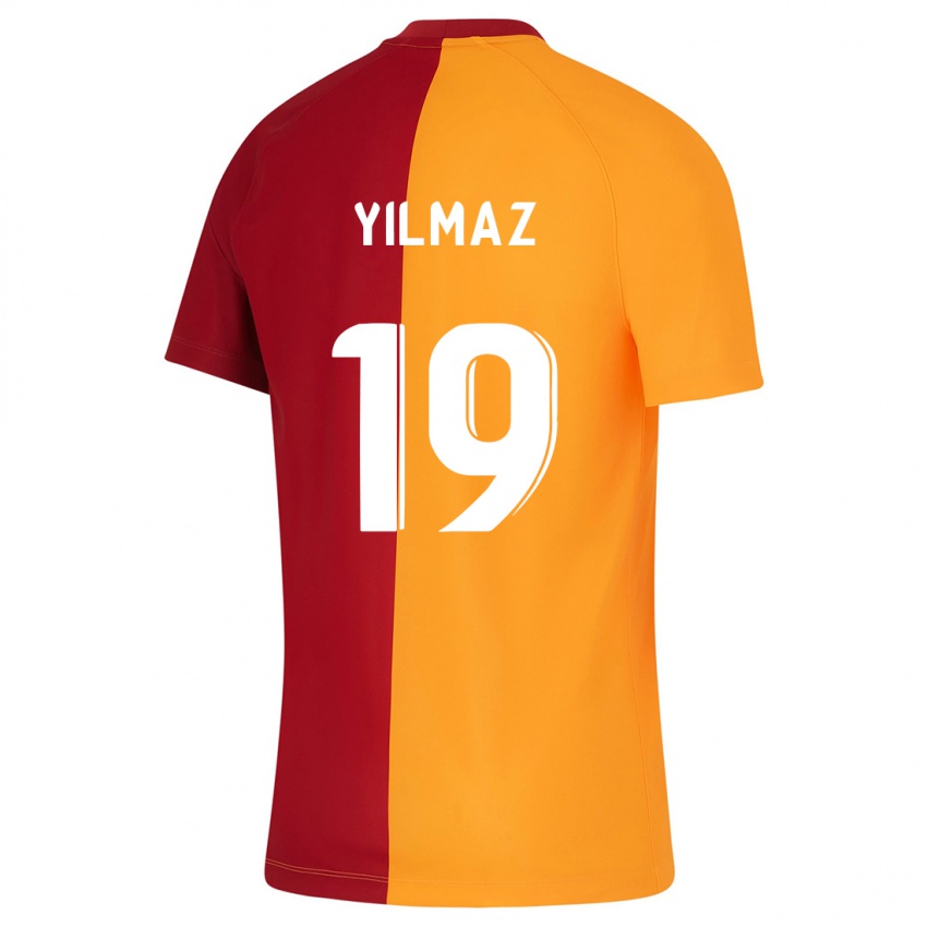 Børn Zehra Yılmaz #19 Appelsin Hjemmebane Spillertrøjer 2023/24 Trøje T-Shirt