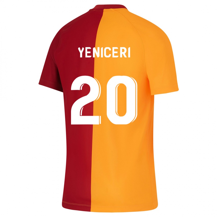 Børn Berna Yeniçeri #20 Appelsin Hjemmebane Spillertrøjer 2023/24 Trøje T-Shirt