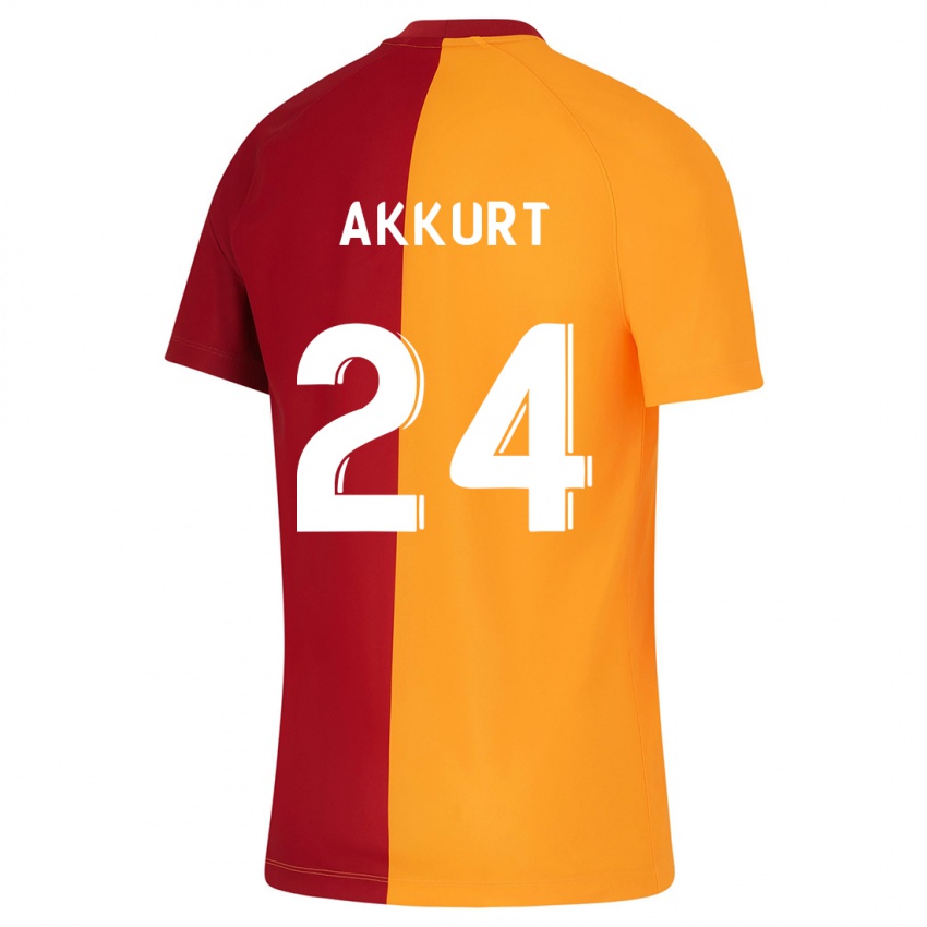 Børn Arzu Akkurt #24 Appelsin Hjemmebane Spillertrøjer 2023/24 Trøje T-Shirt